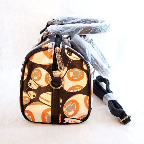 Loungefly x Star Wars BB8 OG HEART LOGO satchel crossbody NWT SUPER RARE - Picture 3 of 5